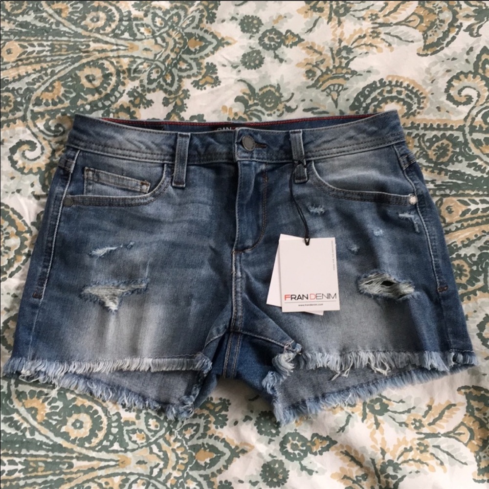 Fran Denim Sarah Shorts